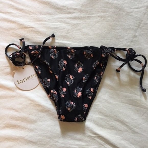 Tori Praver Swimwear Bottoms Size M New - Picture 1 of 3